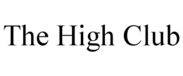 THE HIGH CLUB trademark