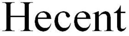HECENT trademark