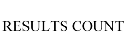 RESULTS COUNT trademark