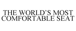 THE WORLD'S MOST COMFORTABLE SEAT trademark