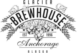 GLACIER · BREWHOUSE · EST 1996 ANCHORAGE ALASKA trademark