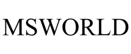 MSWORLD trademark