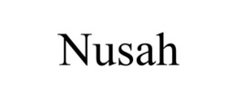 NUSAH trademark