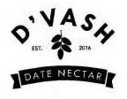 D'VASH DATE NECTAR EST. 2016 trademark