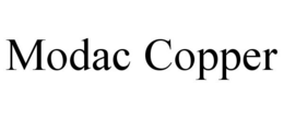MODAC COPPER trademark