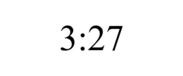 3:27 trademark