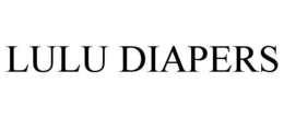 LULU DIAPERS trademark