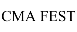 CMA FEST trademark