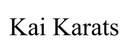 KAI KARATS trademark