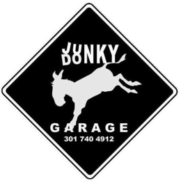 JUNKY DONKY GARAGE 301 740 4912 trademark