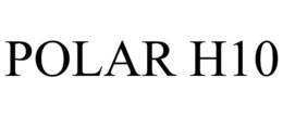 POLAR H10 trademark