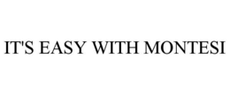 IT'S EASY WITH MONTESI trademark