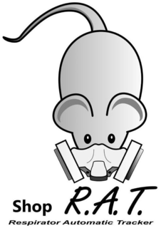 SHOP R.A.T. RESPIRATOR AUTOMATIC TRACKER trademark