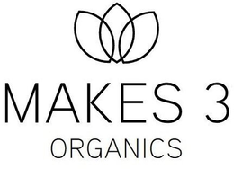 MAKES 3 ORGANICS trademark