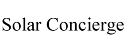 SOLAR CONCIERGE trademark