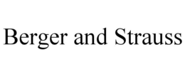 BERGER AND STRAUSS trademark
