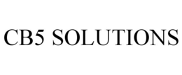 CB5 SOLUTIONS trademark