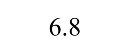 6.8 trademark