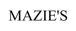 MAZIE'S trademark