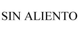 SIN ALIENTO trademark
