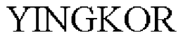 YINGKOR trademark
