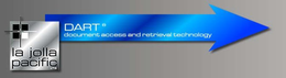 LA JOLLA PACIFIC LTD DART DOCUMENT ACCESS AND RETRIEVAL TECHNOLOGY trademark