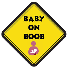 BABY ON BOOB trademark