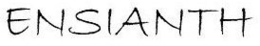 ENSIANTH trademark