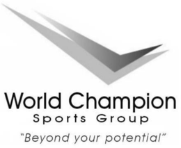 WORLD CHAMPION SPORTS GROUP "BEYOND YOUR POTENTIAL" trademark