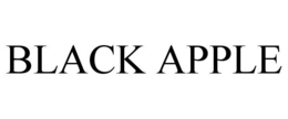 BLACK APPLE trademark
