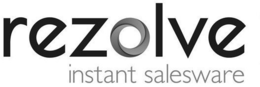 REZOLVE INSTANT SALESWARE trademark
