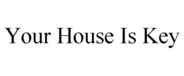 YOUR HOUSE IS KEY trademark