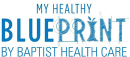 MY HEALTHY BLUEPRINT BY BAPTIST HEALTH CARE trademark