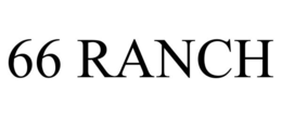66 RANCH trademark
