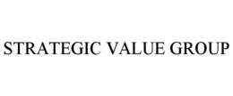 STRATEGIC VALUE GROUP trademark