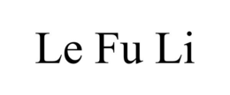 LE FU LI trademark