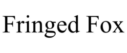FRINGED FOX trademark