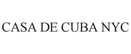 CASA DE CUBA NYC trademark