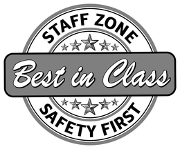 STAFF ZONE BEST IN CLASS SAFETY FIRST trademark