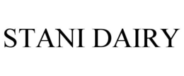 STANI DAIRY trademark