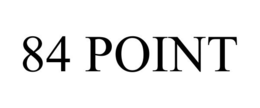 84 POINT trademark