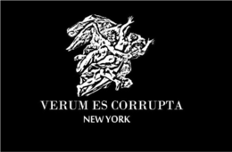 VERUM ES CORRUPTA NEW YORK trademark