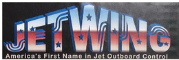 JETWING AMERICA'S FIRST NAME IN JET OUTBOARD CONTROL trademark