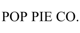 POP PIE CO. trademark