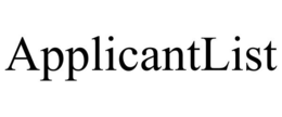 APPLICANTLIST trademark