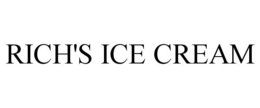 RICH'S ICE CREAM trademark