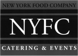 NEW YORK FOOD COMPANY NYFC CATERING & EVENTS trademark