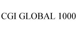 CGI GLOBAL 1000 trademark