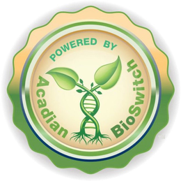 POWERED BY ACADIAN BIOSWITCH trademark