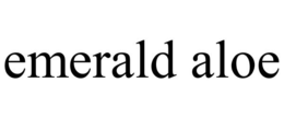 EMERALD ALOE trademark
